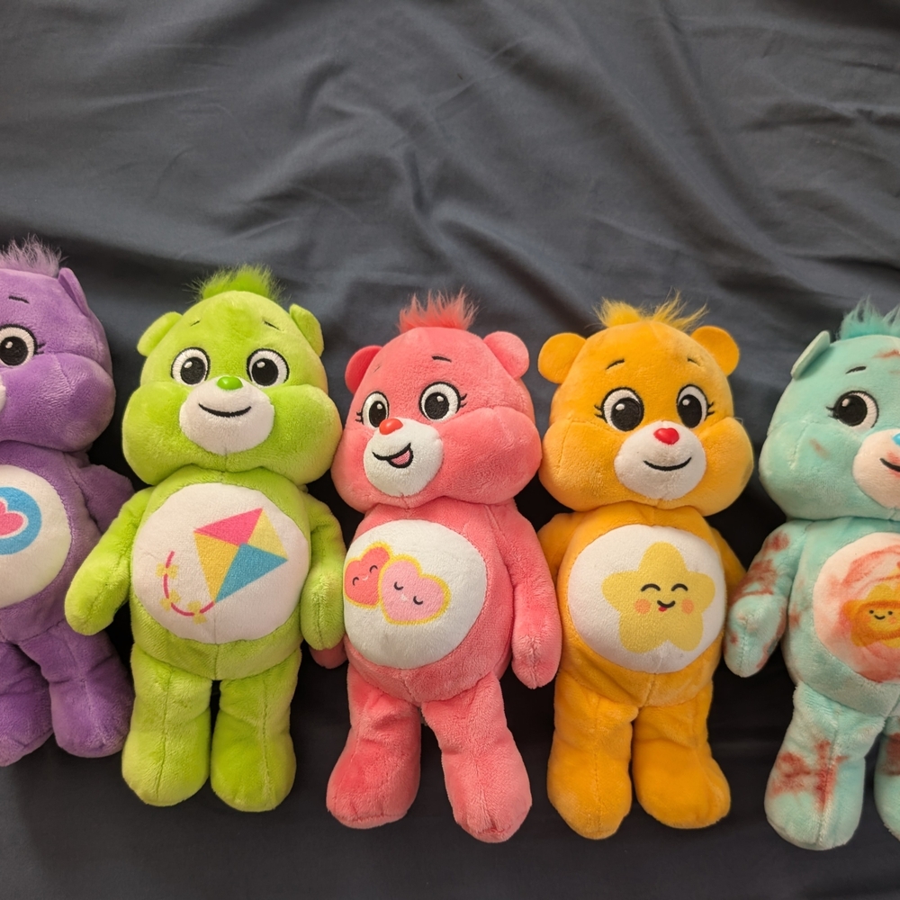 Colorful Plush 6 Inch Care Bear Set